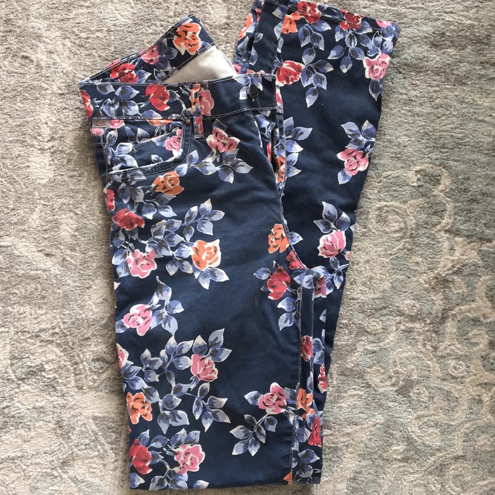 Citizens of humanity floral jeans